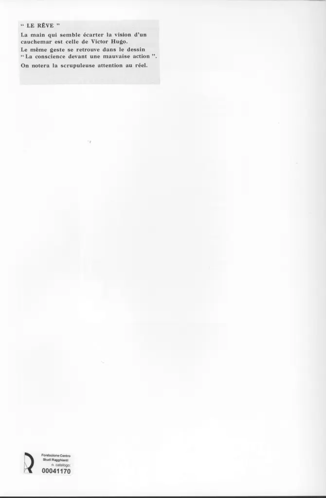 Anonimo , Hugo, Victor - sec. XIX - La reve , retro