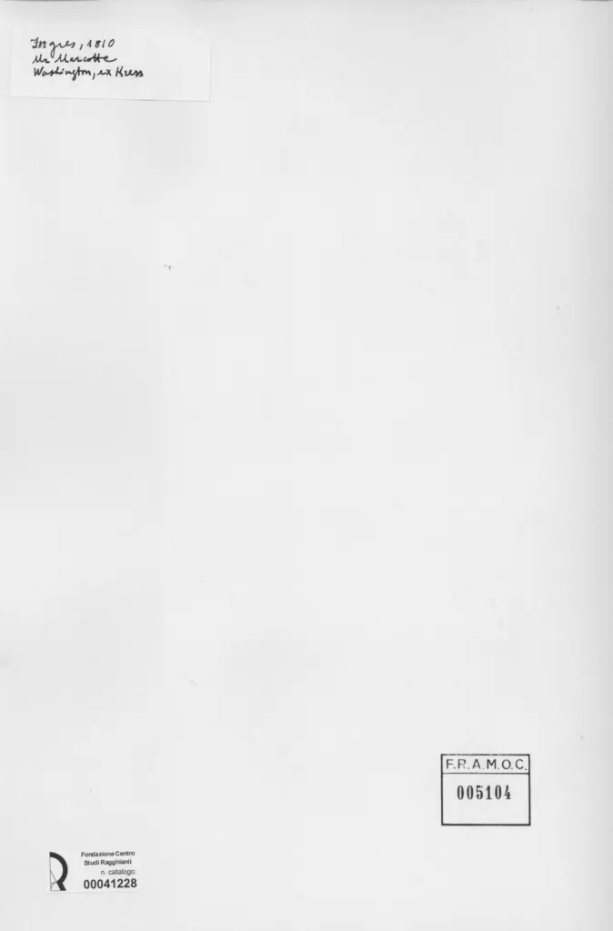 Anonimo , Ingres, Jean Auguste Dominique - sec. XIX - M. Marcotte , retro