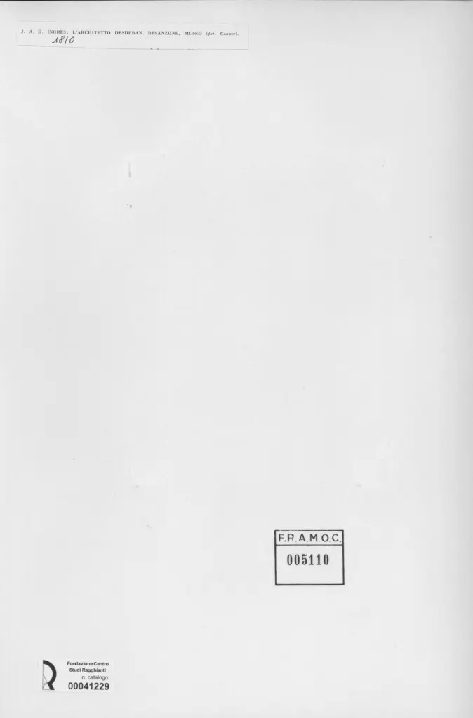 Ingres, Jean Auguste Dominique - sec. XIX , retro