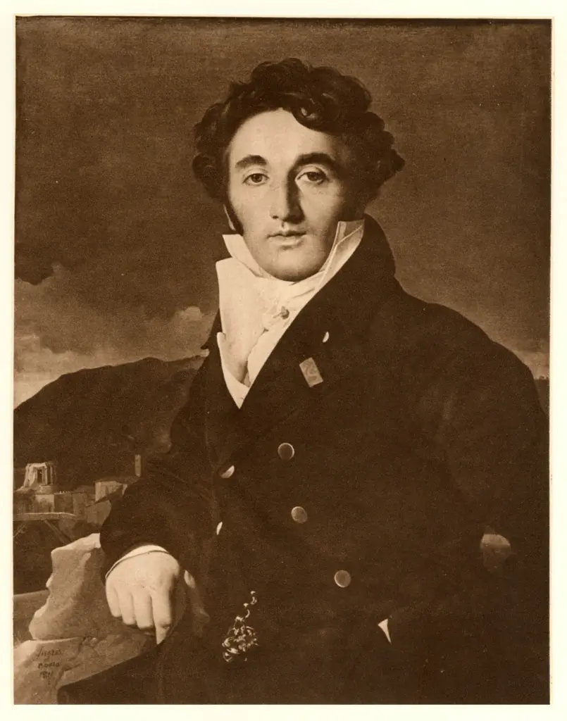 Anonimo , Ingres, Jean Auguste Dominique - sec. XIX - P. Cordier , fronte