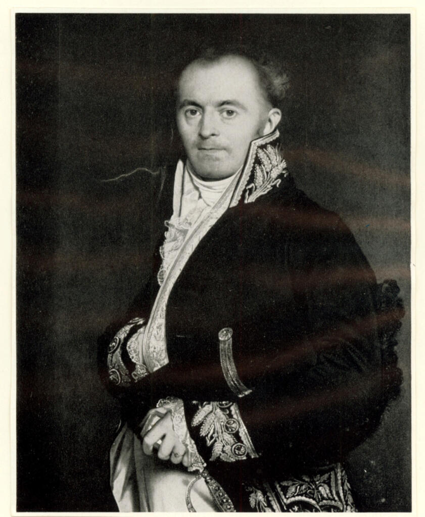 Ingres, Jean Auguste Dominique , Potrait of Monsieur Devillers -