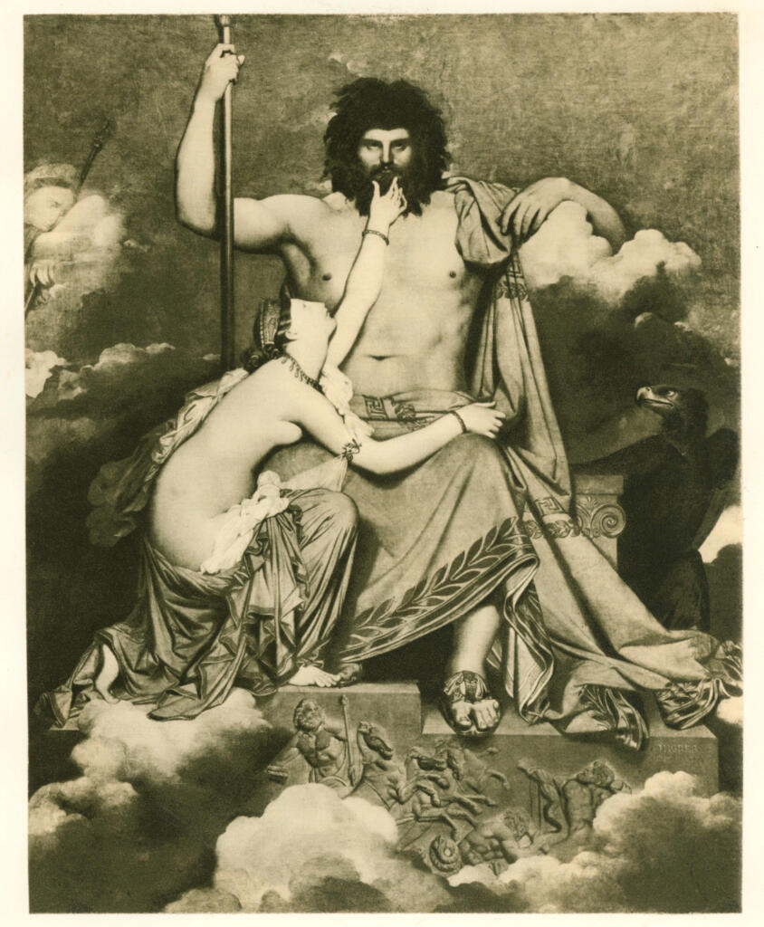 Ingres, Jean Auguste Dominique , Jupiter et Thetis -