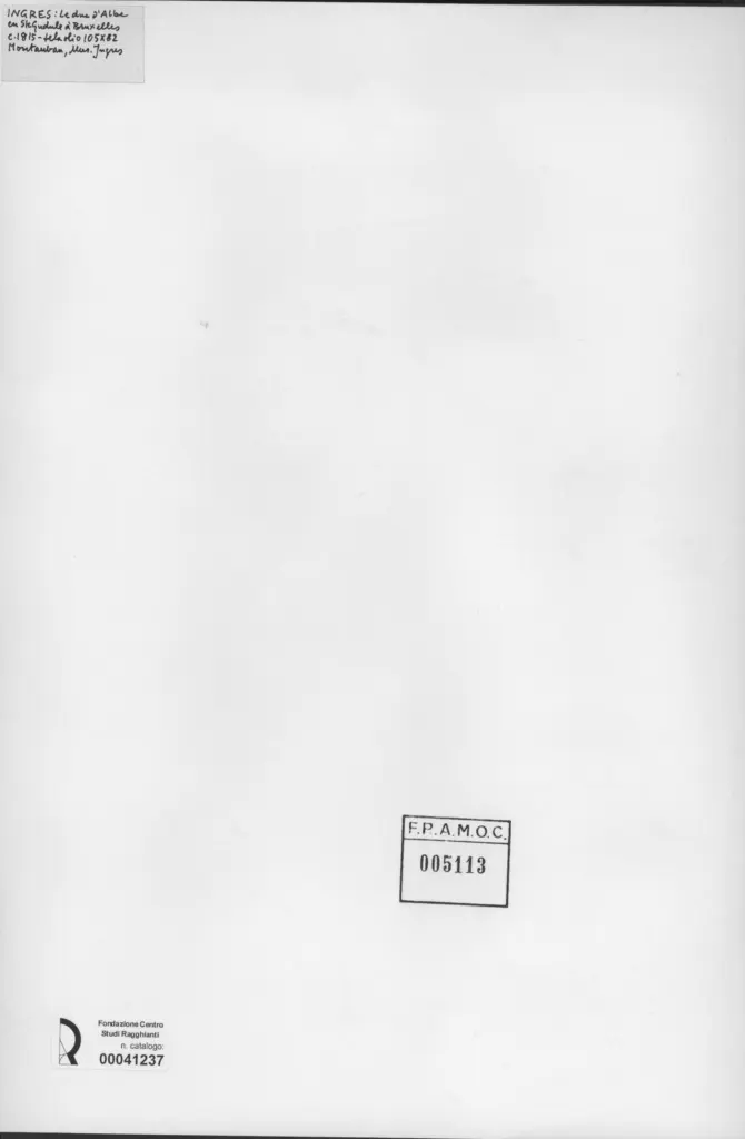 Anonimo , Ingres, Jean Auguste Dominique - sec. XIX - Le duc d'Albe en Ste Gudule a Bruxelles , retro