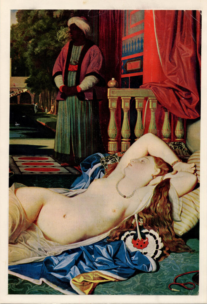 Ingres, Jean Auguste Dominique , Odalisque with slave -