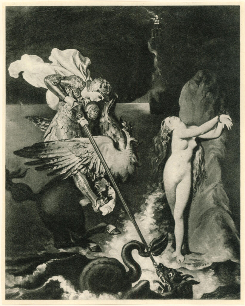 Anonimo , Ingres, Jean Auguste Dominique - sec. XIX , fronte