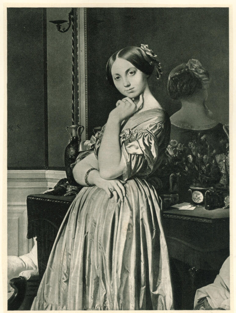 Ingres, Jean Auguste Dominique , Contessa d'Haussonville -