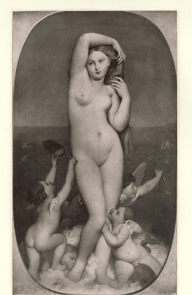 Ingres, Jean Auguste Dominique , Venus anadyomene