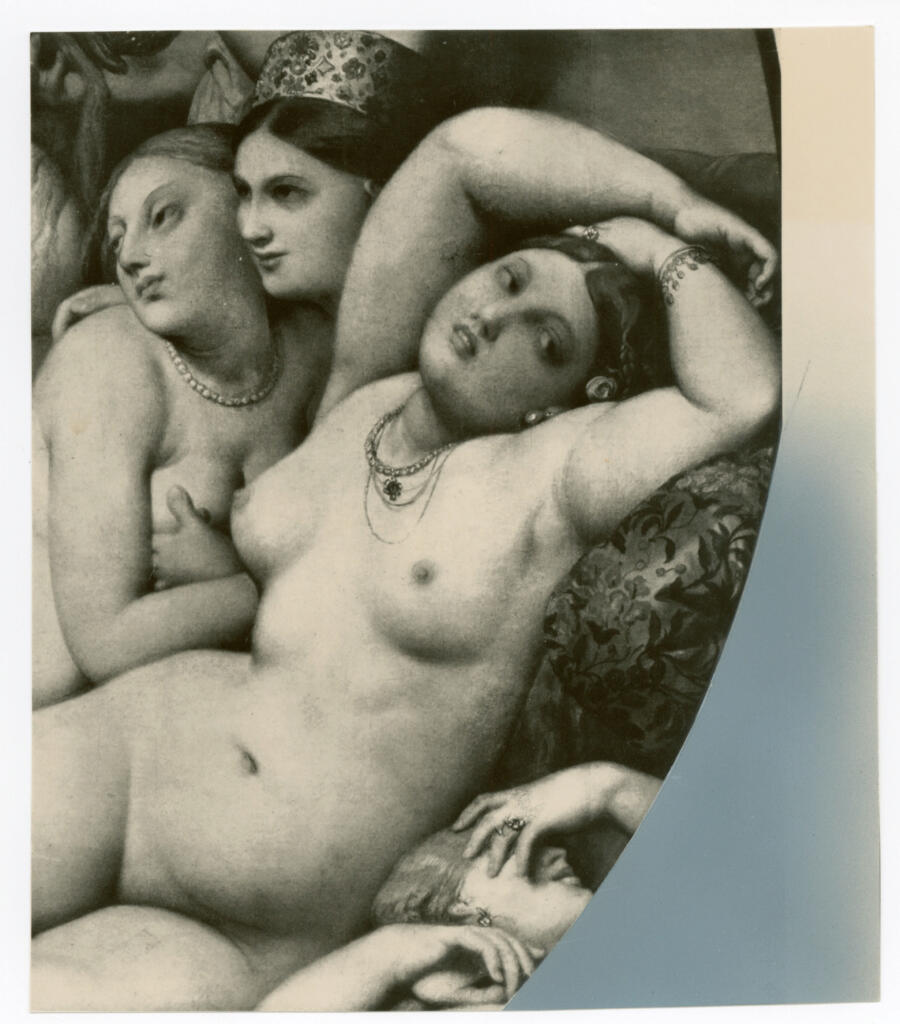 Anonimo , Ingres, Jean Auguste Dominique - sec. XIX - Le bain turc (particolare) , fronte