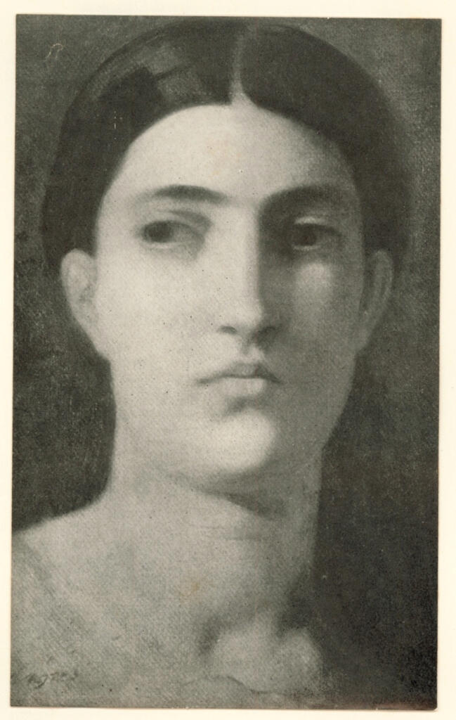 Ingres, Jean Auguste Dominique , - Ritratto di donna