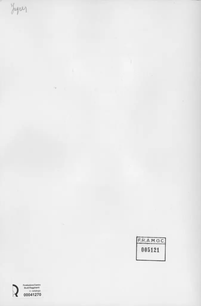 Anonimo, Anonimo , retro