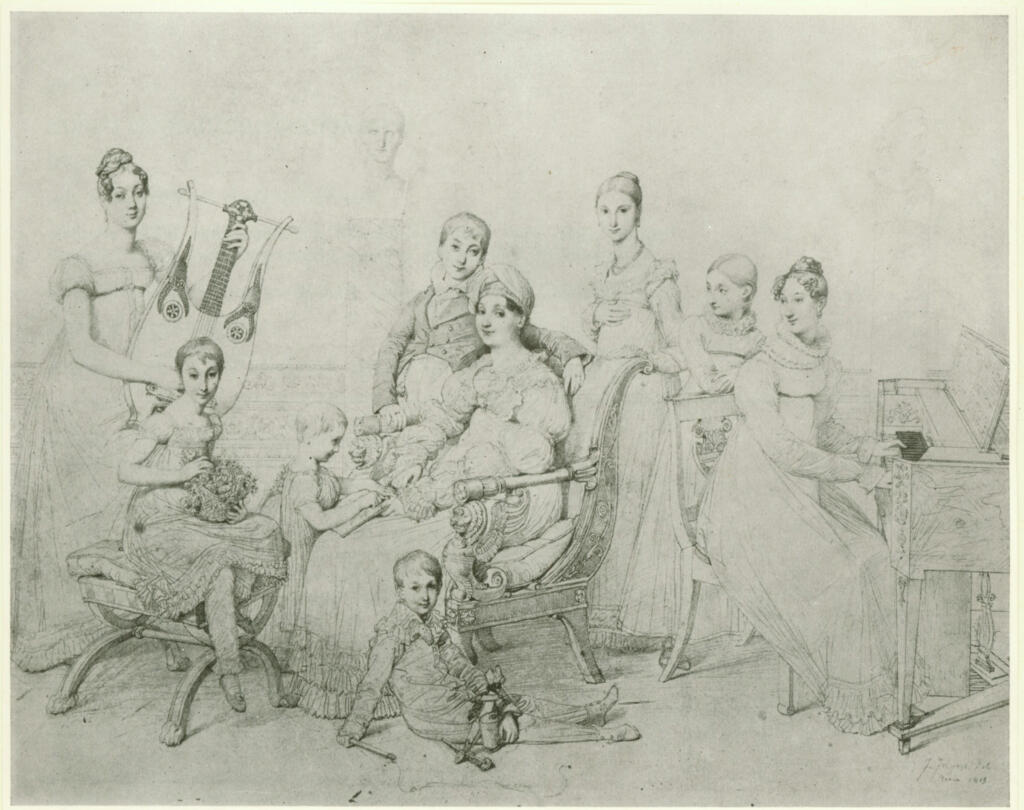 Ingres, Jean Auguste Dominique , Famiglia di Luciano Bonaparte