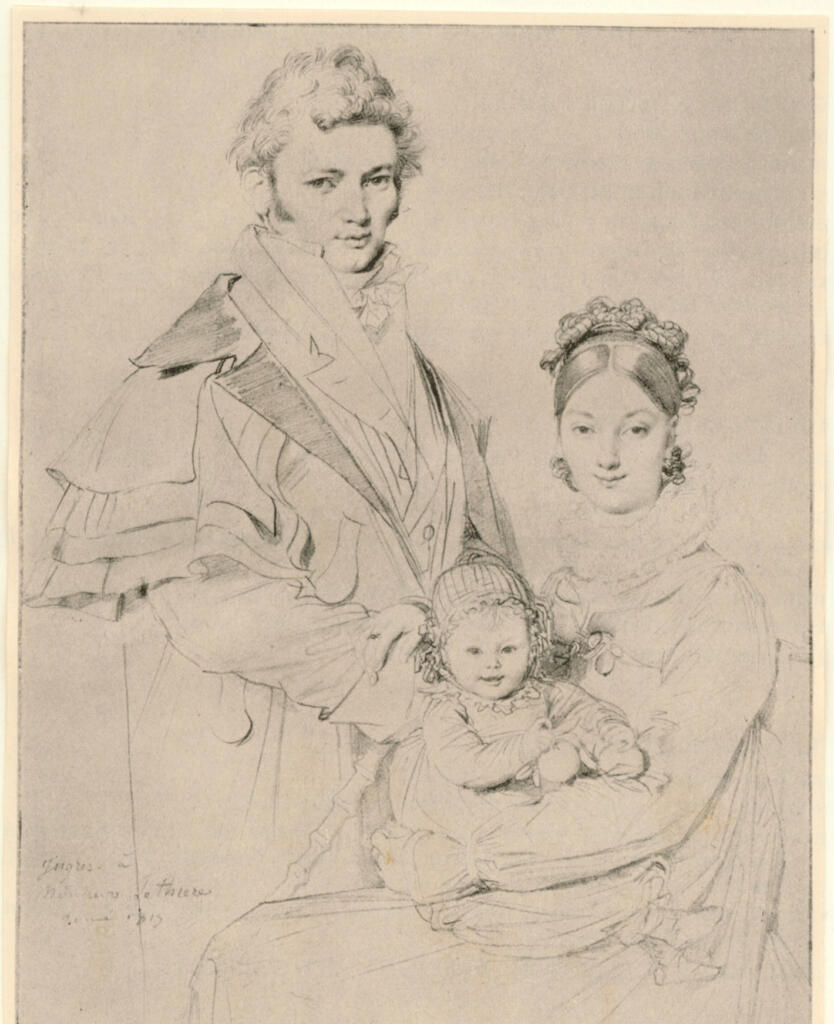 Ingres, Jean Auguste Dominique , Famiglia Guillon-Lethiére -