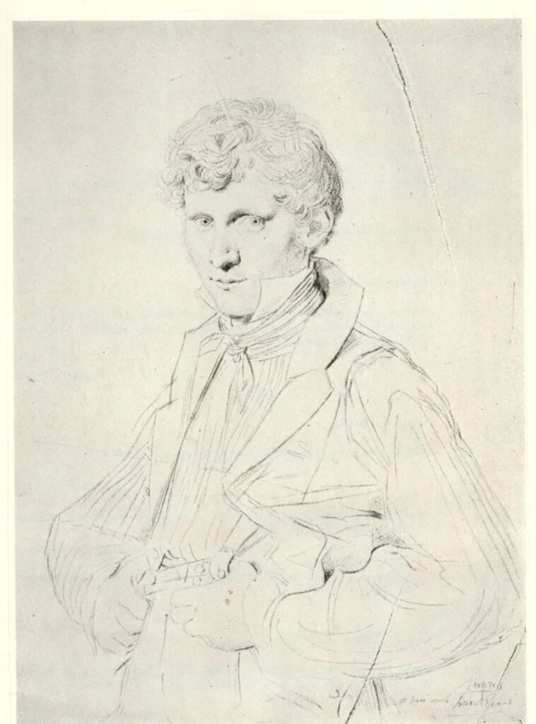 Ingres, Jean Auguste Dominique , Portrait of Louis Pierre Haudebort