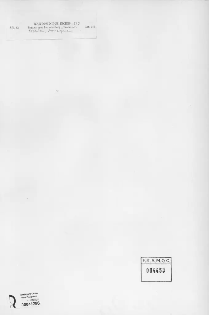 Anonimo , Ingres, Jean Auguste Dominique - sec. XIX , retro