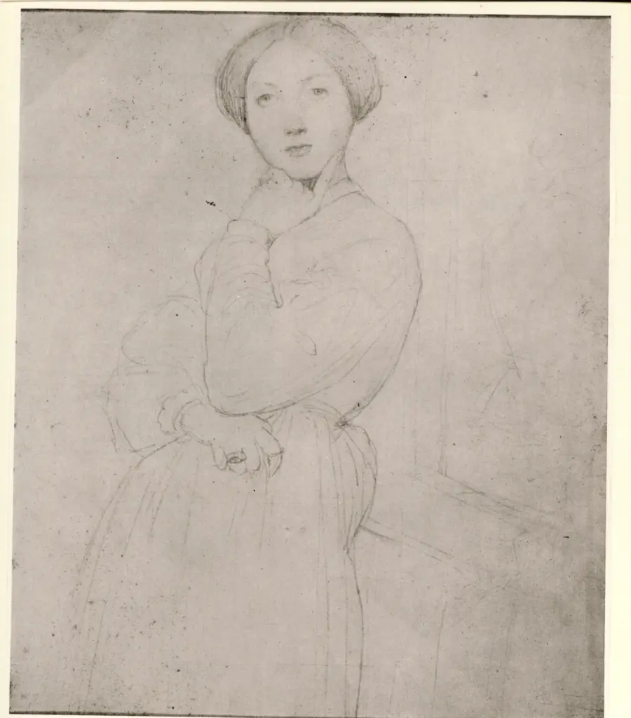 Ingres, Jean Auguste Dominique , M.me d'Hausonville