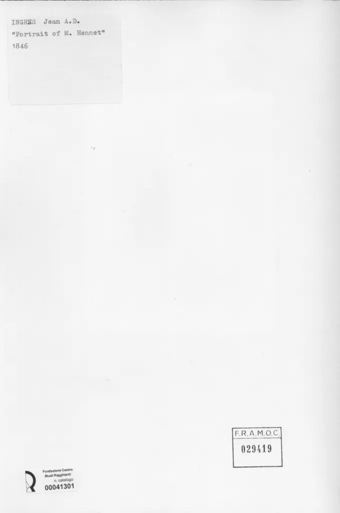 Ingres, Jean Auguste Dominique , retro