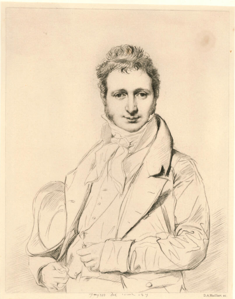 Ingres, Jean Auguste Dominique , Monsieur de Vèze