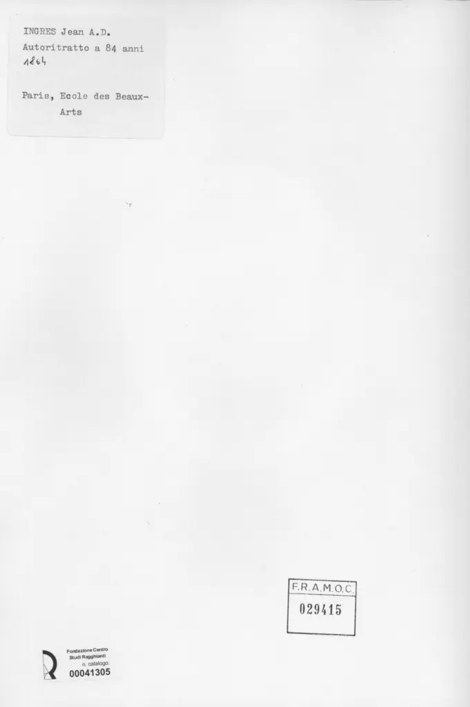 Ingres, Jean Auguste Dominique , retro