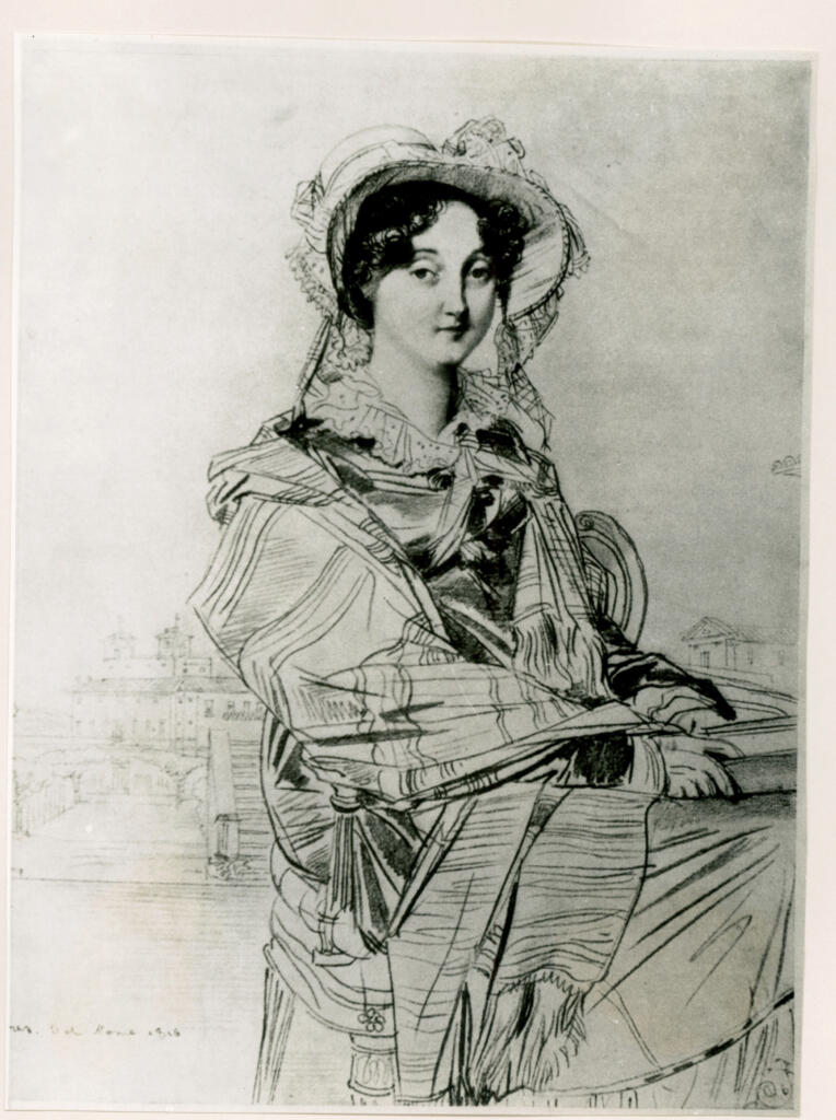 Ingres, Jean Auguste Dominique , fronte