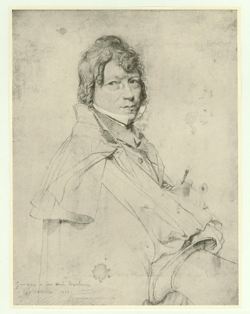 Ingres, Jean Auguste Dominique , Bildnis Barbier