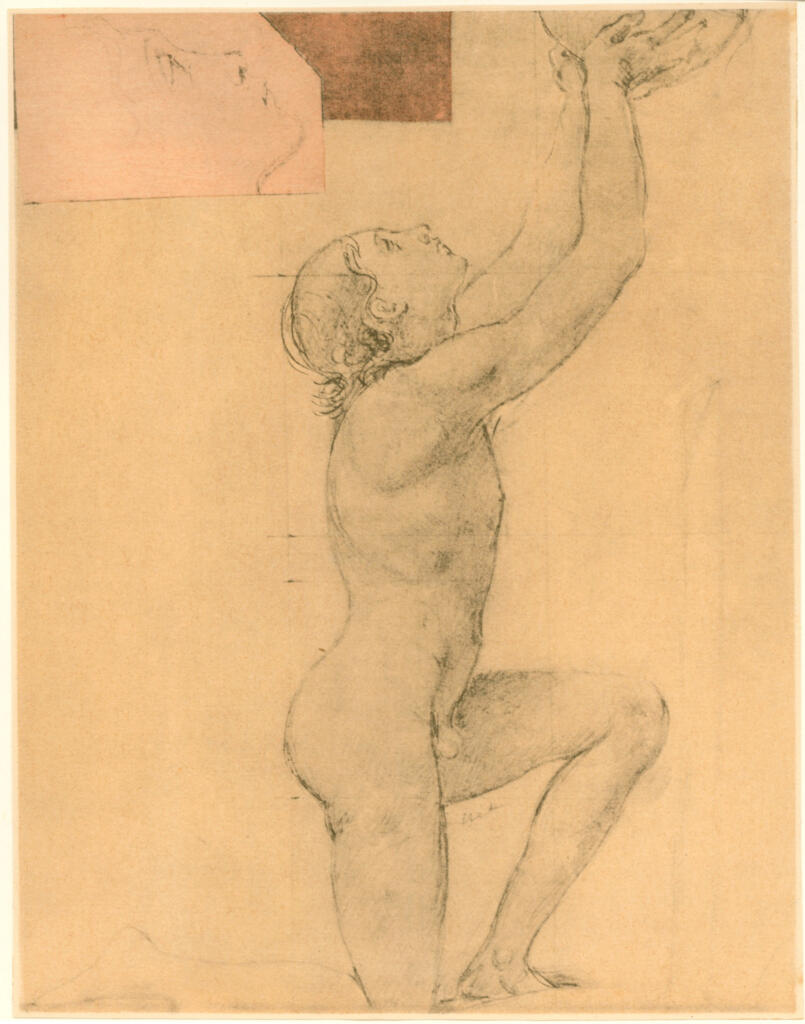 Anonimo , Ingres, Jean Auguste Dominique - sec. XIX - Studio , fronte