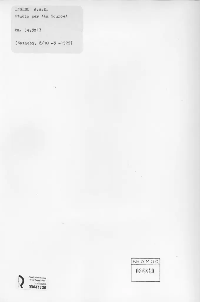 Ingres, Jean Auguste Dominique , retro