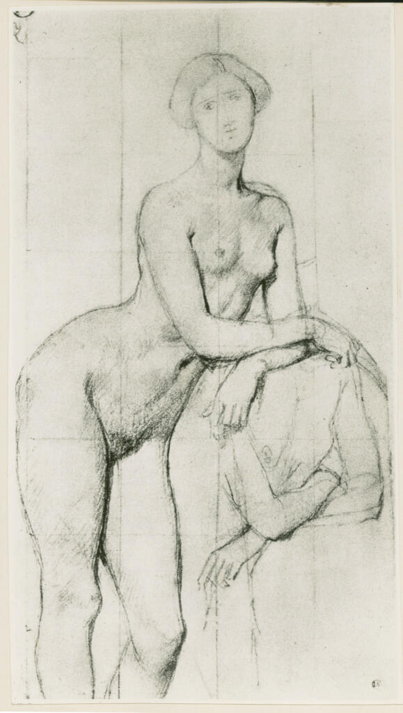 Ingres, Jean Auguste Dominique , Studio corpo femminile