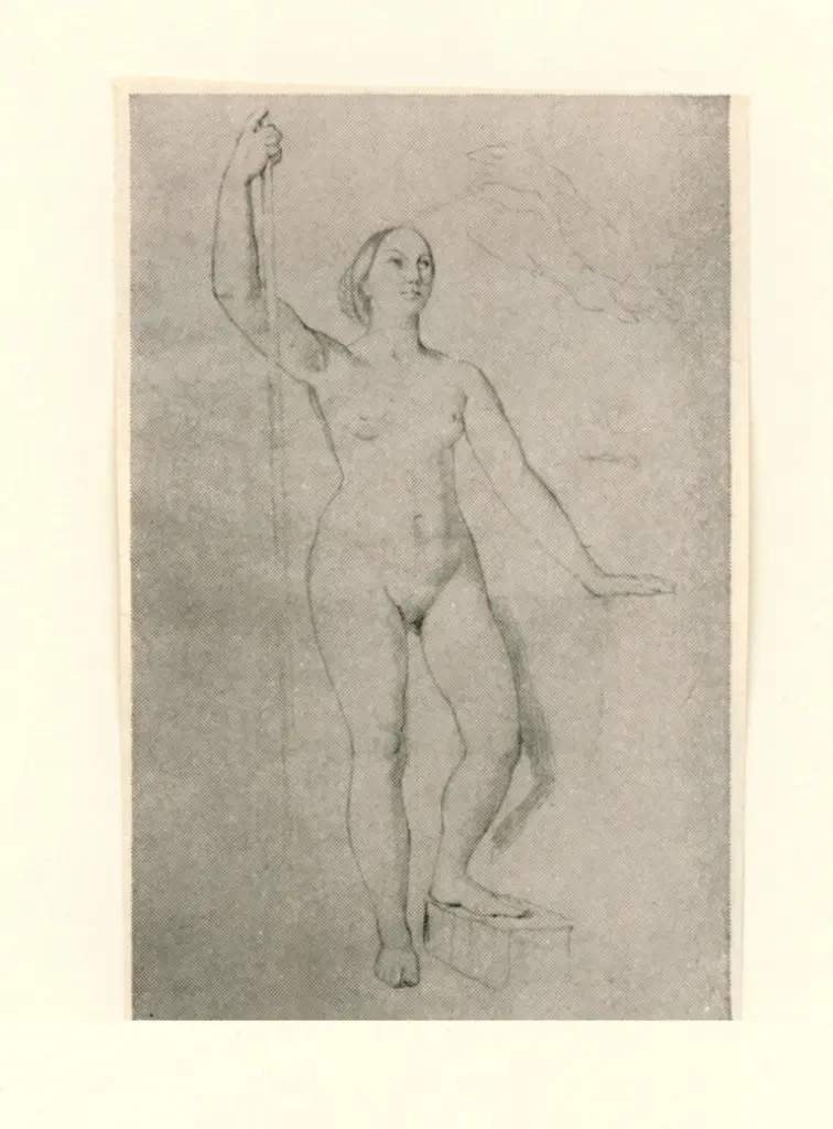 Ingres, Jean Auguste Dominique , fronte