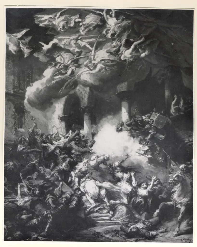 Anonimo , Isabey, Eugene - sec. XIX - L'Apocalisse , fronte