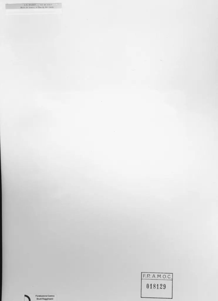 Anonimo , Isabey, Eugene - sec. XIX - Veduta di Nancy , retro