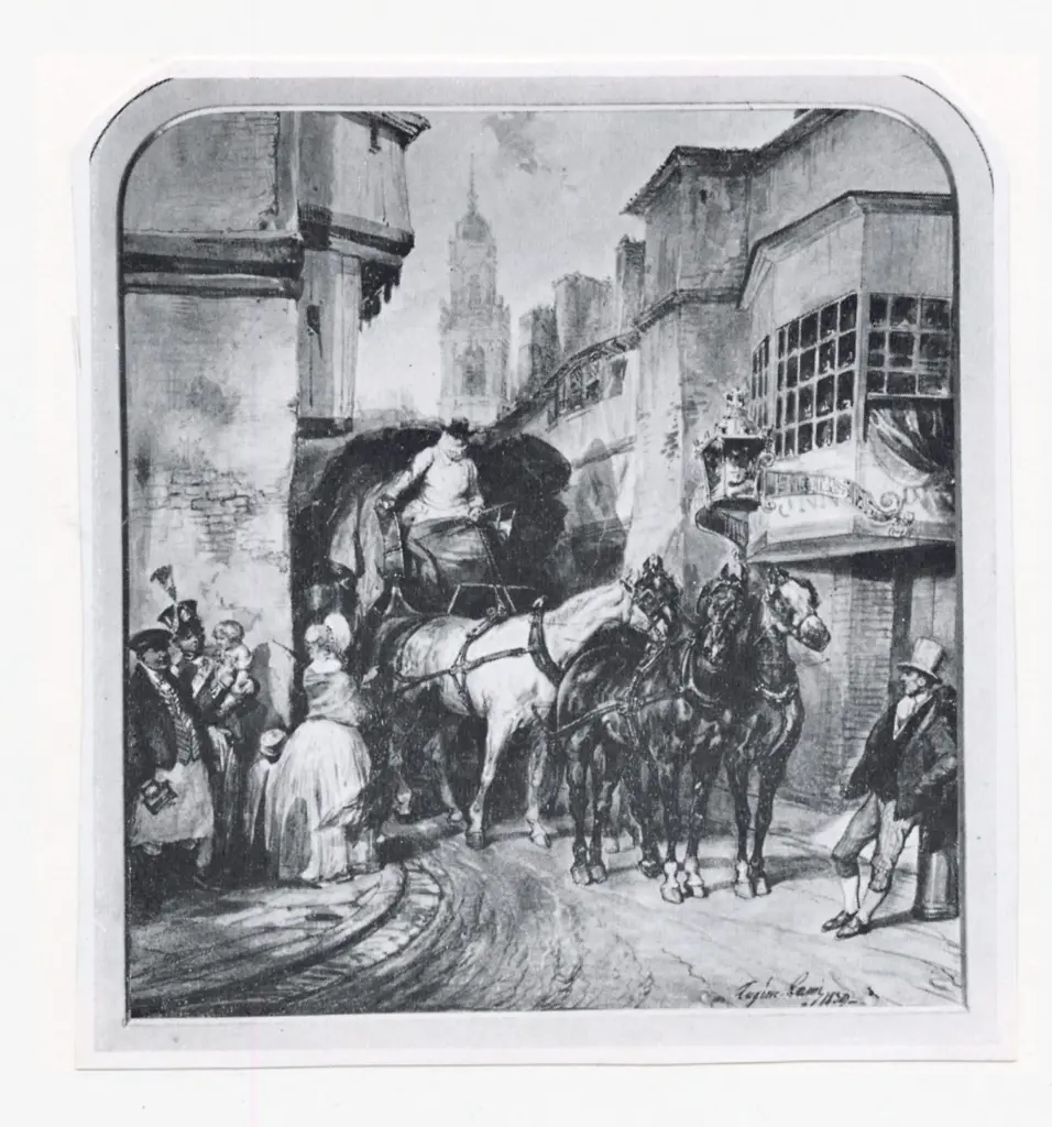 Anonimo , Lami, Eugene - sec. XIX - Scene de rue , fronte