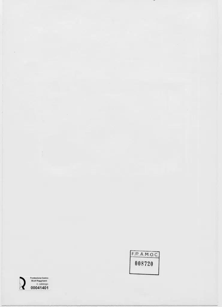 Anonimo, Anonimo , retro