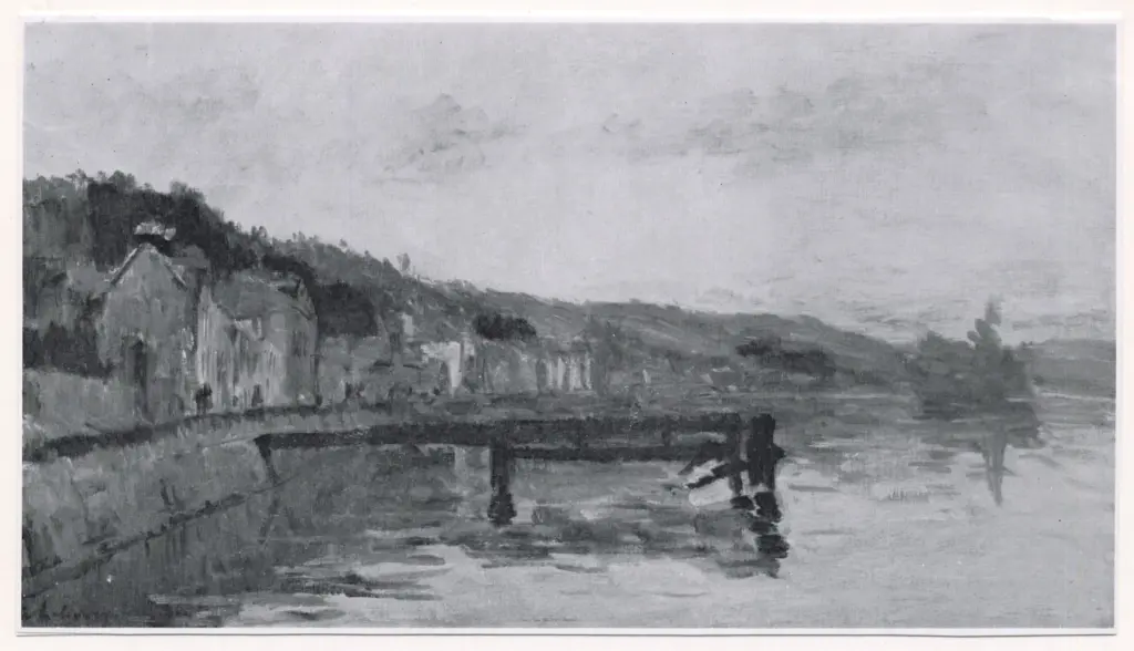 Lebourg, Albert , Au bord d'une riviere -