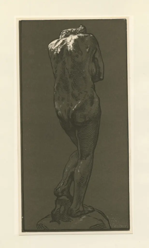 Anonimo , Lepere, Auguste - sec. XIX/ XX - Hommage &agrave; Rodin , fronte