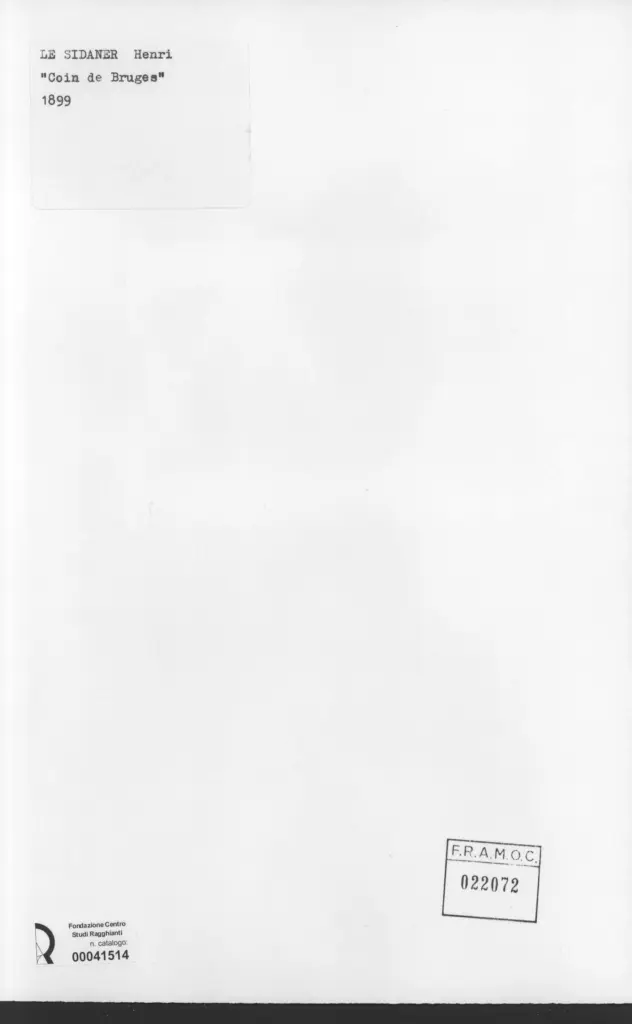 Anonimo, Anonimo , retro