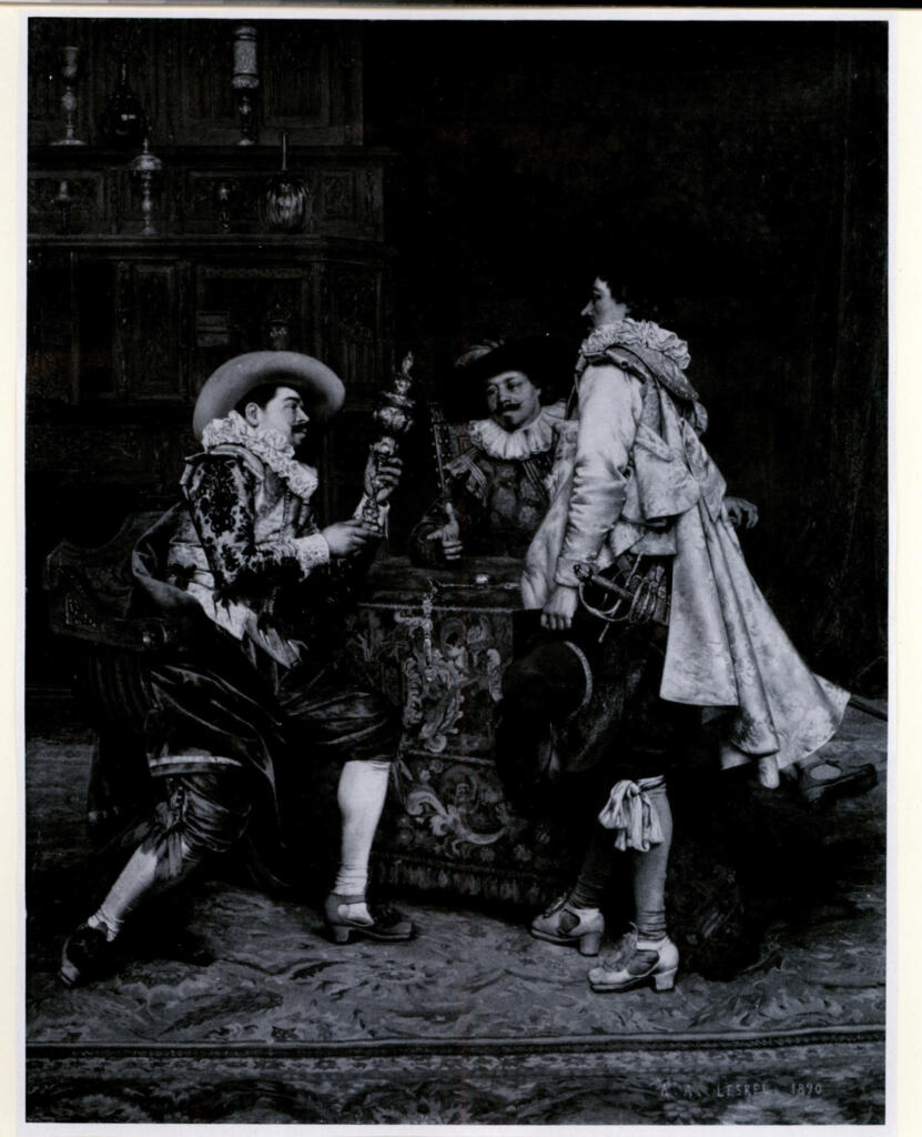 Anonimo , Lesrel, Adolphe Alexandre - sec. XIX - The Connoisseurs , fronte
