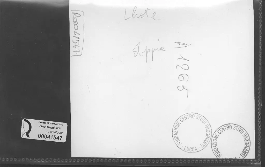 Anonimo , Lhote, Andr&egrave; - sec. XIX/ XX - Paesaggio , retro