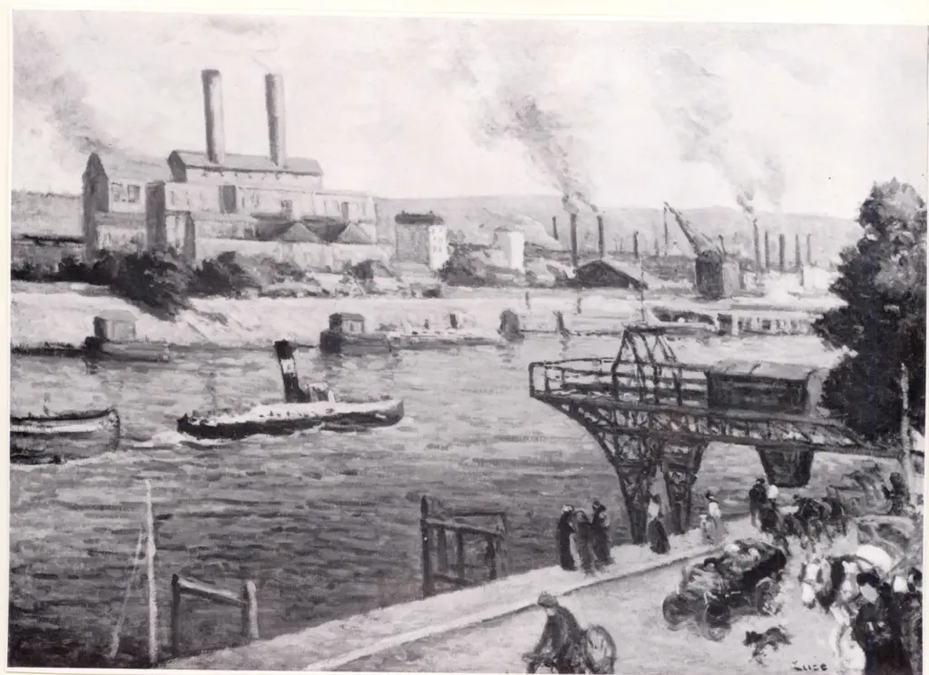 Luce, Maximilien , La Seine &agrave; Billancourt