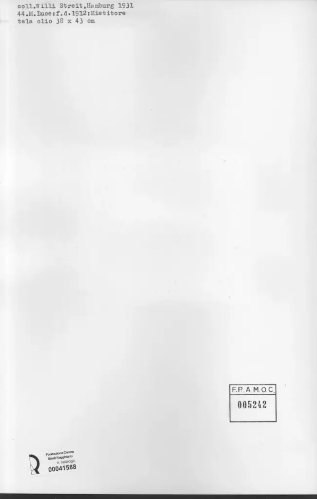 Anonimo , Luce, Maximilien , retro