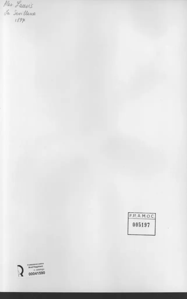 Anonimo, Anonimo , retro