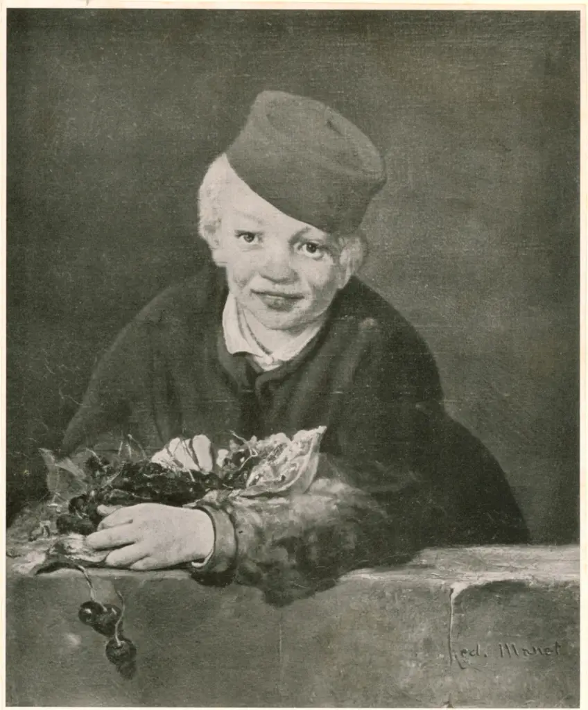 Anonimo , Manet, Edouard - sec. XIX , fronte