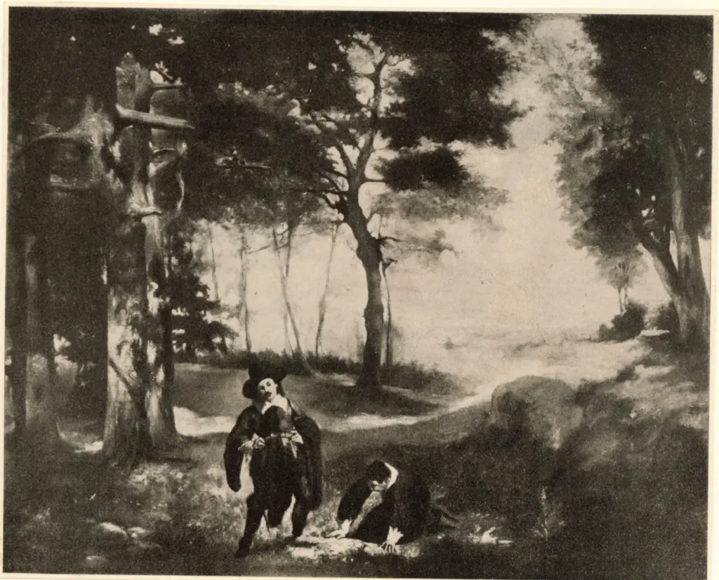 Anonimo , Manet, Edouard - sec. XIX - Les &eacute;tudiantes de Salamanque , fronte