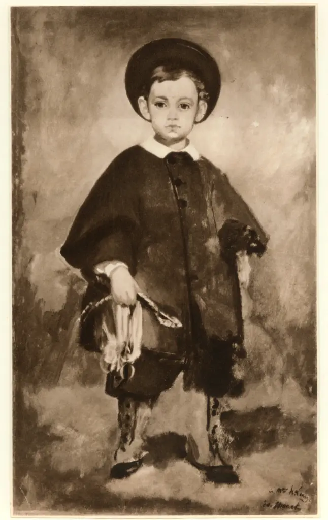 Anonimo , Manet, Edouard - sec. XIX , fronte