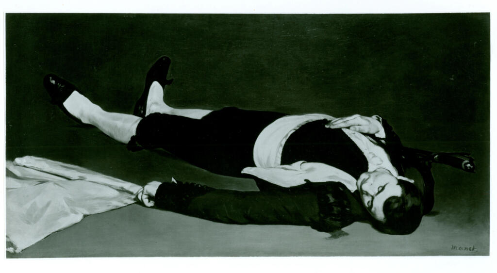 Anonimo , Manet, Edouard - sec. XIX - The dead toreador , fronte