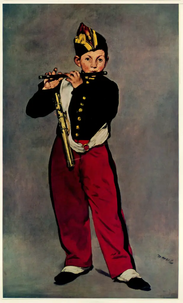 Anonimo , Manet, Edouard - sec. XIX - Le fifre , fronte