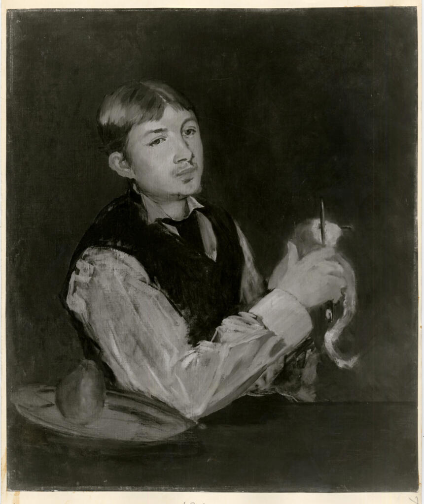 Anonimo , Manet, Edouard - sec. XIX - Léon Leenhoff , fronte