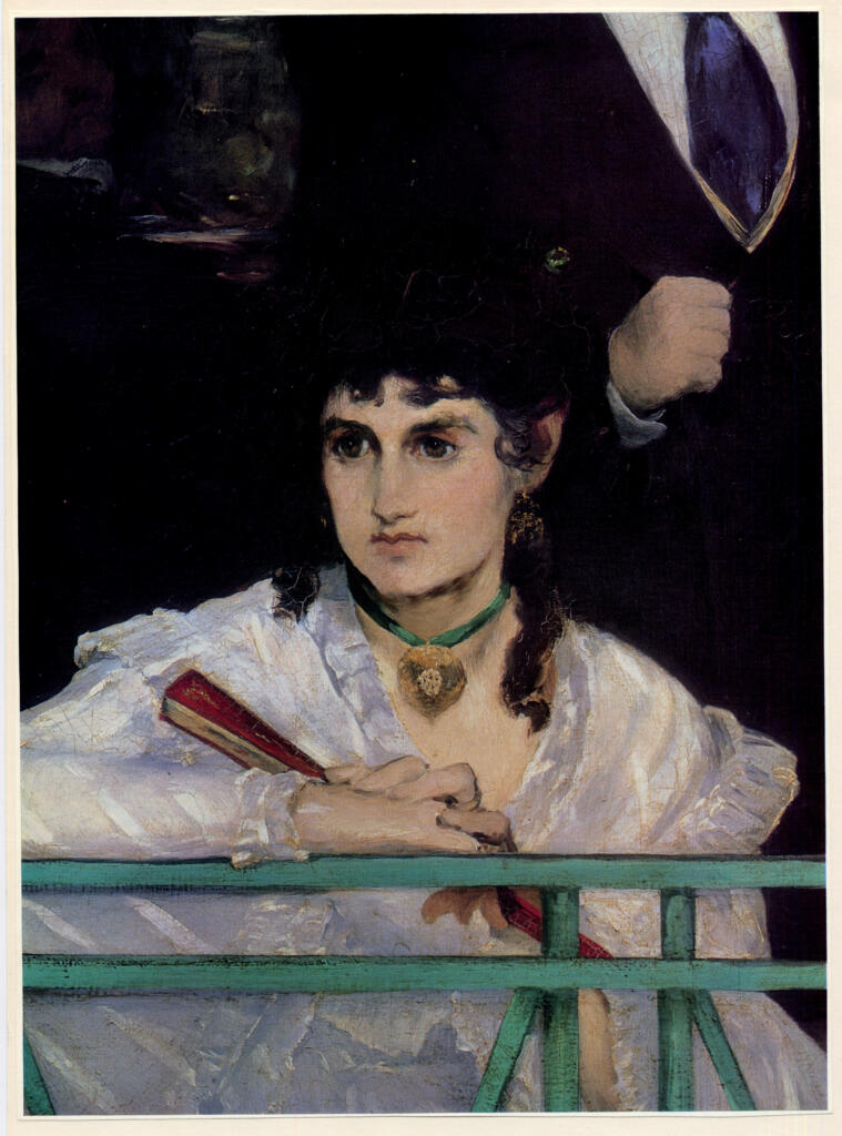 Anonimo , Manet, Edouard - sec. XIX - Le balcon - particolare , fronte