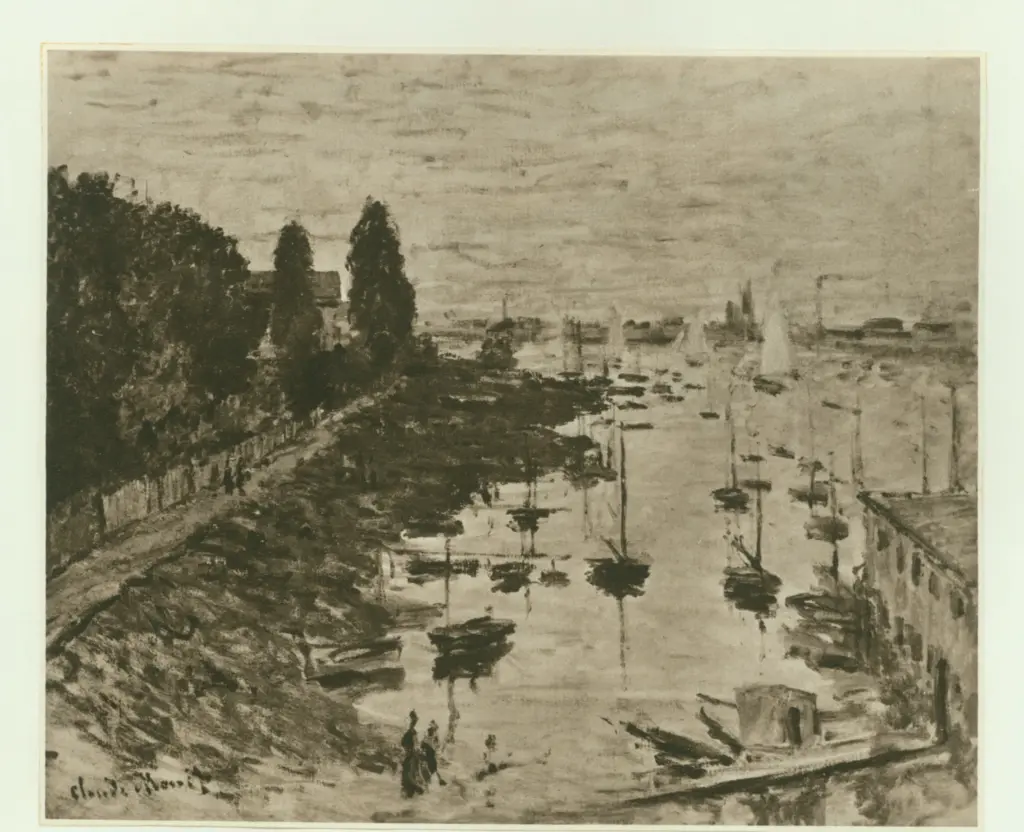 Anonimo , Manet, Edouard - sec. XIX - Seine , fronte