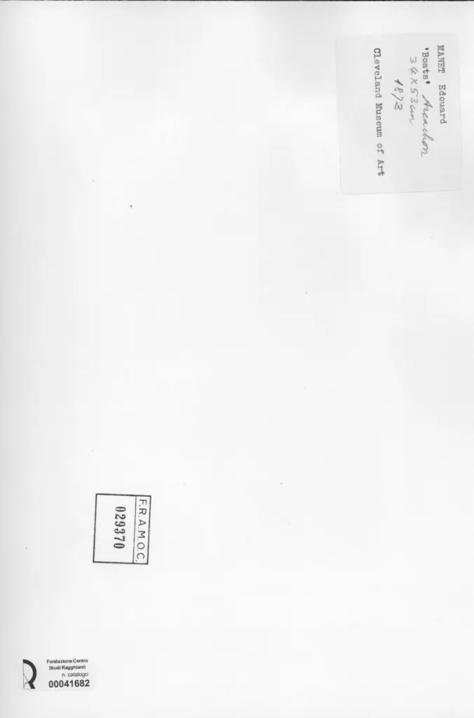 Anonimo , Manet, Edouard - sec. XIX , retro