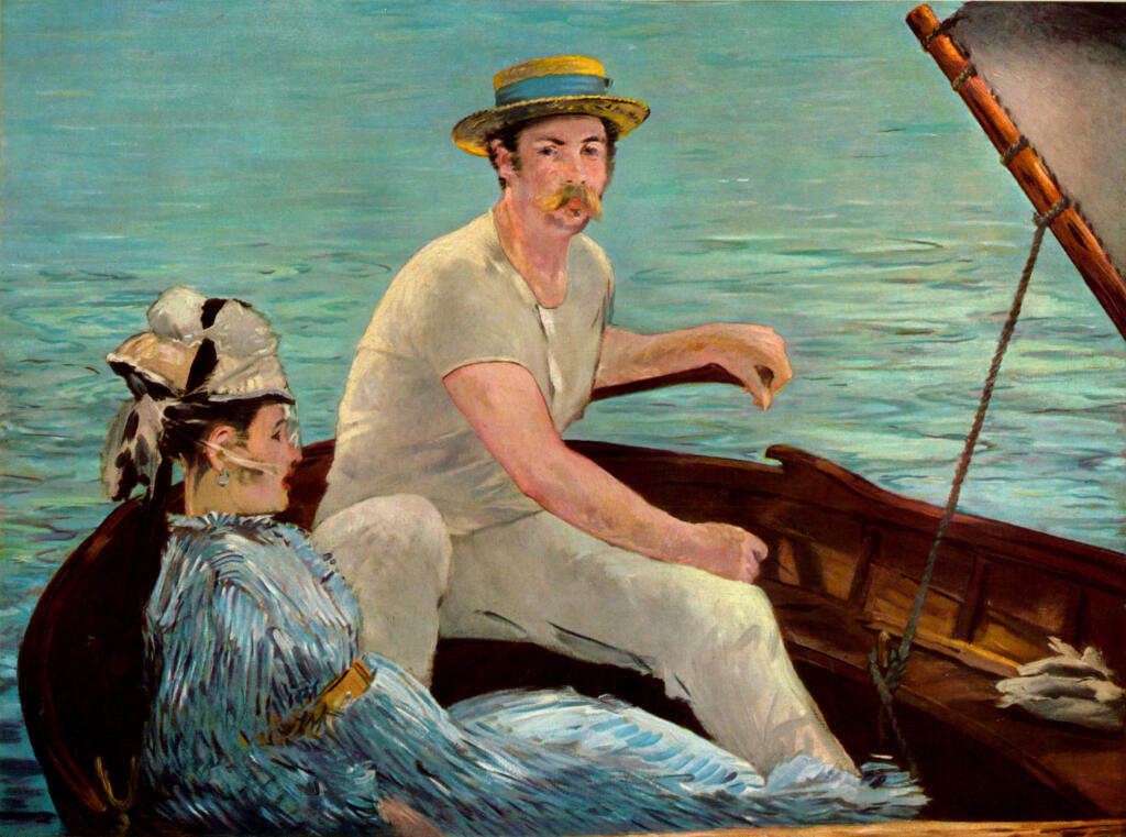 Manet, Edouard , In barca